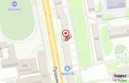 Интим-магазин Приват на Пушкинской улице на карте