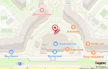 Торговая компания Сестрица на проспекте Максима Горького на карте