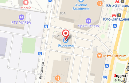 Интернет-магазин Auto8800.ru на проспекте Вернадского на карте