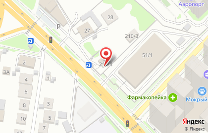 Авторская студия Грани в Заельцовском районе на карте