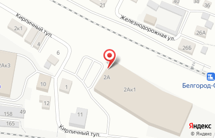 Банкомат КБ РУСНАРБАНК, Белгородский филиал в Белгороде на карте