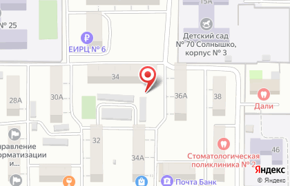 Продуктовый магазин Деревенские традиции в Октябрьском районе на карте