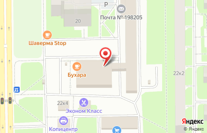 Парикмахерская в Санкт-Петербурге на карте