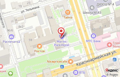 Книжный интернет-магазин Лабиринт в Ростове-на-Дону на карте