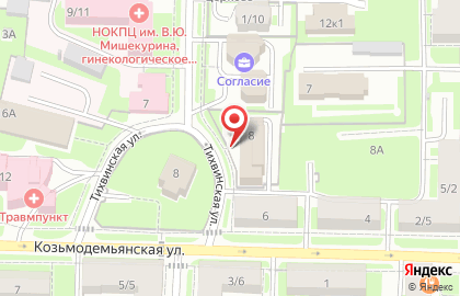 Следственное управление Следственного комитета РФ по Новгородской области на Тихвинской улице на карте