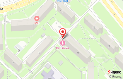 Ателье Аврора на улице Водопьянова на карте