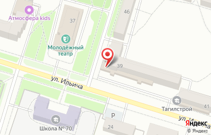 Магазин Пятёрочка в Екатеринбурге на карте