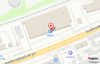 Мебельная компания Е 1 на Хлебозаводской улице на карте