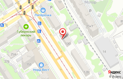 Багетная мастерская АксиомА в Железнодорожном районе на карте