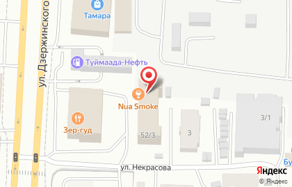 Акционерный банк ТААТТА на улице Дзержинского на карте