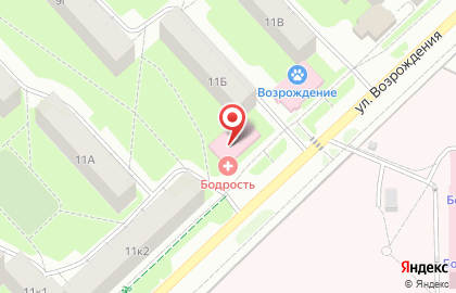 Поликлиника Бодрость на карте