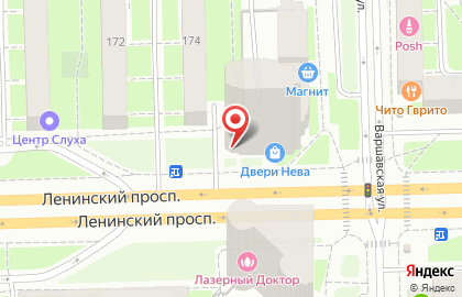 Магазин-салон Стиль-шторы на Варшавской улице на карте