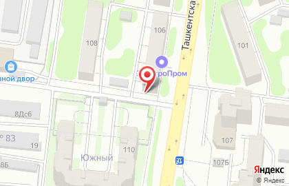 Компания Сфинкс на Ташкентской улице на карте