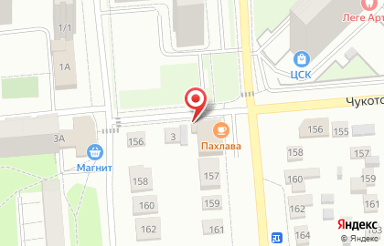 Кафе Пахлава в Свердловском районе на карте