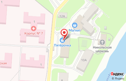 Универсам Пятерочка на Майской улице на карте
