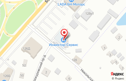 AUTOTON на Московском шоссе на карте