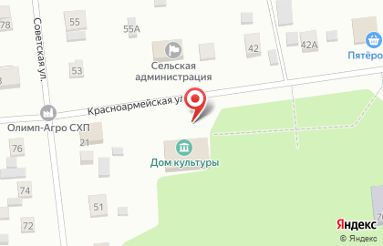 Дом культуры, сельское поселение Нижнее Санчелеево на карте