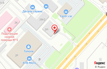 Торгово-производственная компания Техноавиа на проспекте Металлургов на карте