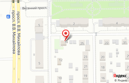 Продовольственный магазин Трюфель на Молодёжной улице на карте
