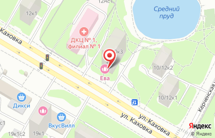 Салон Ева в Москве на карте
