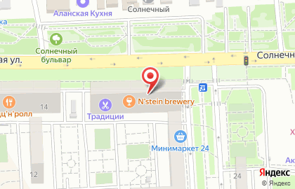 Суши-кафе Sushi 100 на улице ​Котлярова, 21 на карте