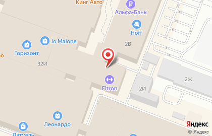 Международная сеть ресторанов быстрого питания Ташир Пицца на проспекте Михаила Нагибина на карте