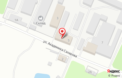 Торговая компания Диалог на улице Академика Сахарова на карте