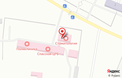 Спасская центральная районная больница на Советской улице на карте