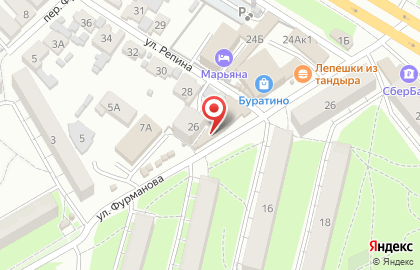 Фирменный магазин Ермолино на улице Фурманова на карте