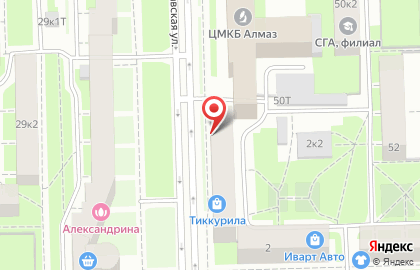 Ателье по ремонту одежды на Варшавской улице на карте