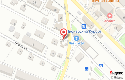 Чебуречная в Калининграде на карте