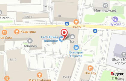 Локалс в Москве на карте