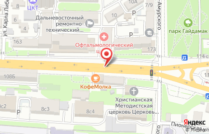 MESTO на Светланской улице на карте