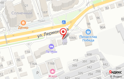 Британская школа Language Link на улице Лермонтова на карте