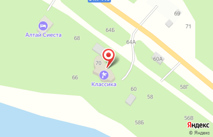 Гостевой дом Классика на карте