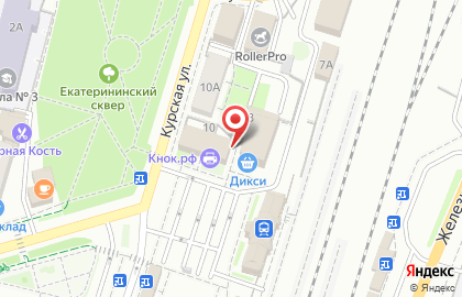 Федеральная сеть салонов красоты ЦирюльникЪ на Вокзальной улице на карте