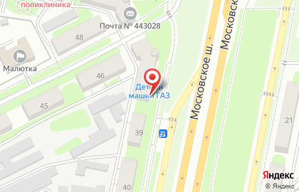 Продуктовый магазин в Самаре на карте