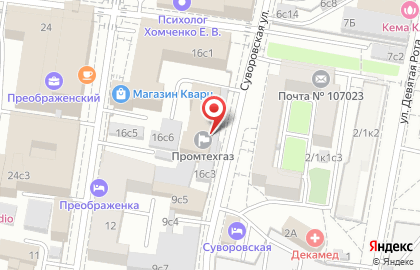 Группа компаний Лицензия Для Бизнеса на Суворовской площади на карте