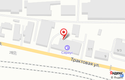 MIX на Трактовой улице на карте