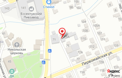 Пункт приема металлолома в Ставрополе на карте