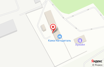 Кама автодеталь в Ханты-Мансийске на карте