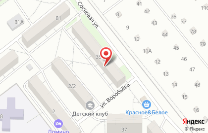 Аптечный пункт Фарма-К на Сосновой улице на карте
