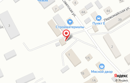Аптечный пункт 54 плюс на Советской улице на карте
