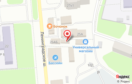 Ботик на карте