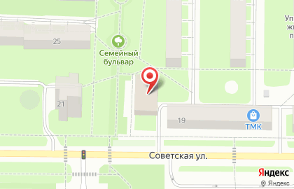 Универсам Магнит на Советской улице, 27 на карте