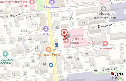 Терминал Газпромбанк на улице Кирова, 47 на карте