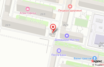 Кафе Соседи на улице Тухачевского на карте