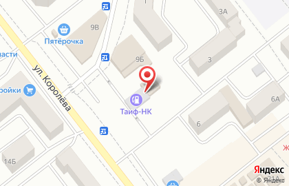 АЗС, ОАО Татнефтепродукт на улице Комарова на карте