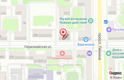 Строительная компания Гост на Первомайской улице на карте