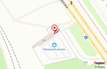 Овощной оптовый рынок на карте